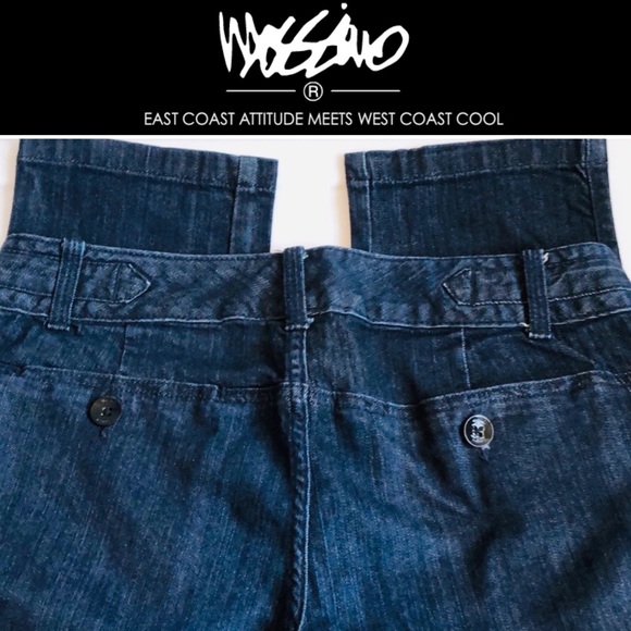 ♻️👖 Premium Denim Straight Leg Ankle Jeans Med Bl - Picture 14 of 14